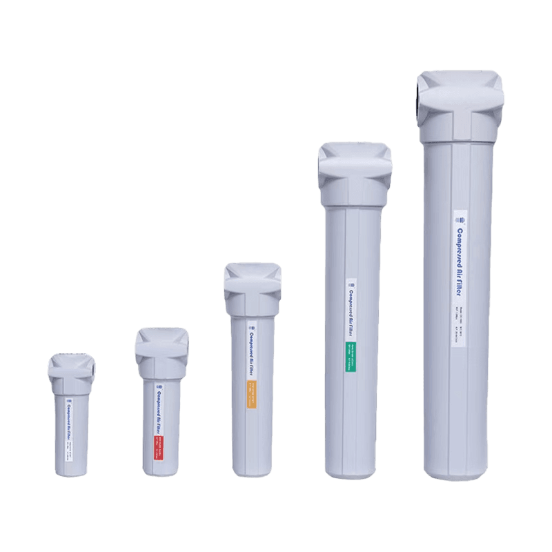 E Serie Präzision Luftquelle Verunreinigungsentfernungsfilter